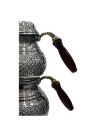 Resim Çaydanlık Orta Boy Bakır Metalik 