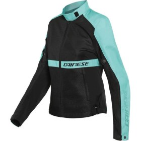 Resim Dainese Danese Ribelle Air Lady Tekstil Mont Black Acqua Green 