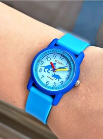 Resim Cockpit Mavi Renk Dinazor Desen Erkek Çocuk Kol Saati 