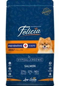 Resim Felicia Small & Mini Somonlu Küçük Irk Yetişkin Köpek Maması 6 KG 
