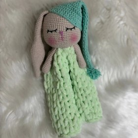 Resim Uyku Arkadaşı Tavşancık - Yeşil 