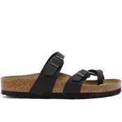 Resim Birkenstock Kadın Siyah Mayari Bf Parmak Arası Terlik Derimod