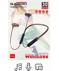 Resim Subzero Kablosuz Sporcu Kulaklık 30 Saat Bluetooth 5.0 Boyun Askılı Mıknatıslı Ep105 