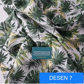 Resim Huzurlubebekler Müslim Kundak Desen 7 Yeşil 100 x 100 CM 