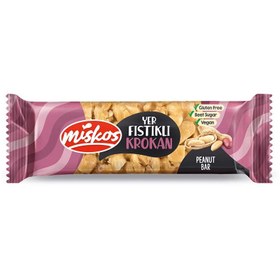 Resim Miskos Yer Fıstıklı Krokan Bar 35 G 