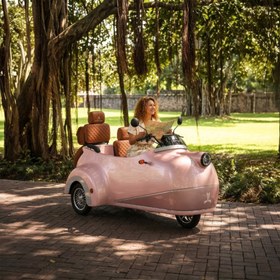 Resim Elektrikli Moped | Blush Pearl - Kurşun Asit - 60V 22 Ah 