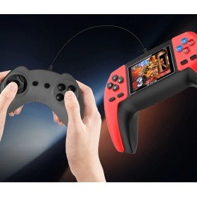 Resim P5 Retro Gamepad 520 Retro Oyunlu Oyun Konsolu 2 Oyunculu 