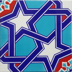 Resim Can Seramik 20*20 Cm Cç85 Kütahya Çini Karo 5' Li 1 Paket 