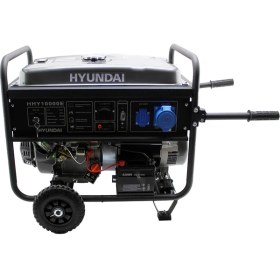 Resim Hyundai Hhy10000e Marşlı Monofaze Benzinli Jeneratör 8 kVA Düşük Yakıt Tüketimi ile 