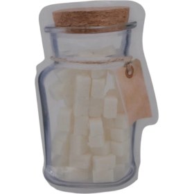 Resim Marsilyan Kavanoz Görünümlü Kilitli Poşet Çıtçıtlı ve Pratik Torba 4 Adet (K95) 