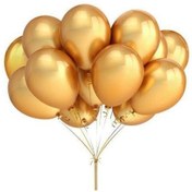 Resim Vatan Balon Metalik 100 Lü Gold VT330 