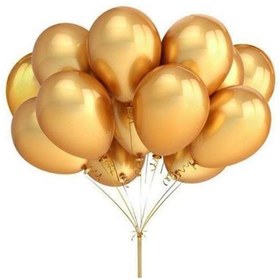 Resim Vatan Balon Metalik 100 Lü Gold VT330 