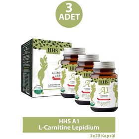 Resim Hhs A1 L-carnitine Lepidium 30 Kapsül 3 Adet 