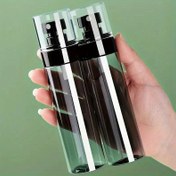 Resim Taşınabilir Şeffaf İnce Sis Püskürtme Şişesi - PVC İçermeyen, Ergonomik Saplı Seyahat Boyu Yeniden Doldurulabilir Kap Cilt Bakımı, Kozmetik ve Ev Kullanımı için 