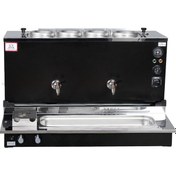 Resim Anka Pro Plus Otomatik Çay Kazanı 4 Demlikli 40 Litre Siyah Tüp+elektrik 