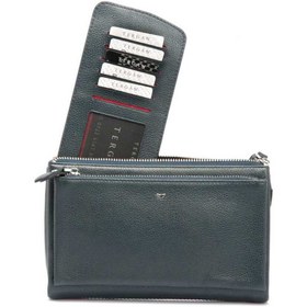 Resim Tergan Lacivert Hakiki Deri Erkek El Çantası - S1PC00021217-X86 