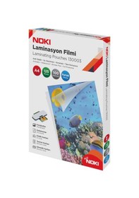 Resim Noki Laminasyon Filmi Parlak 125 Micron A4 100 Lü 