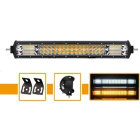 Resim Sandero LED BAR (OFF ROAD) ÜÇ (3) SIRA 78CM 432W 5 FONKSİYON | AUTOMARS 