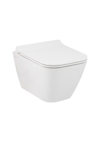 Resim Seramiksan Satürn Rim Out Asma Klozet + Soft Kapak 