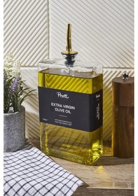 Resim Molivet Gold Kapak 750ml Cam Yağdanlık-sosluk-sirkelik 