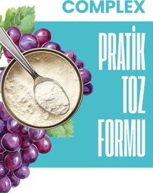 Resim Vitisfera Collagen %100 Saf, Doğal Tip I-III Çift Hidrolize Kolajen Peptitleri + trans Resveratrol 