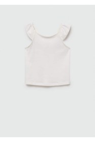 Resim MANGO Kids Askılı Fırfırlı Bluz 