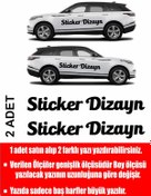 Resim Kişiye Özel Yazı - 2 Adet Isim Soyisim Yazı - Araba - Oto - Araç -motosiklet - Karavan Sticker Etiket 00096 60 Cm 