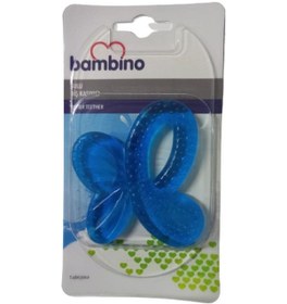 Resim Bambino Figürlü Sulu Diş Kaşıyıcı P0658 Mavi Kelebek Mavi 