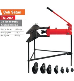 Resim Habib Makina Universal 16 Ton Hidrolik Boru Kıvırma 