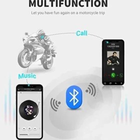 Resim Tp X3 Motor Kask Kulaklık Rgb Modlu Su Geçirmez 5.3 Bluetooth Intercom - Lisinya 