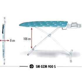 Resim Gazzella Sm/gzm 900s Squad Standart Ütü Masası-günün Fırsatı 