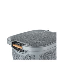 Resim Practical Kirli Çamaşır Sepeti-gri Gri 