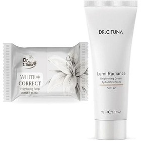 Resim Farmasi Dr. C. Tuna Yüz Beyazlatıcı ve Aydınlatıcı Krem 75 ML + Sabun 