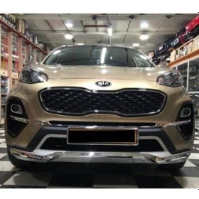 Resim Kıa Sportage 2019 Sonrası Ön Difüzör - Sportage Ön Koruma 