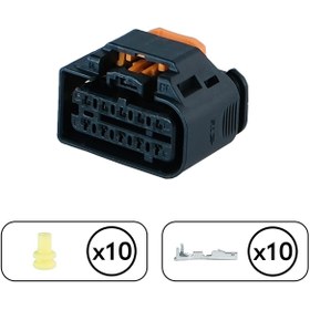 Resim TE Connectivity Peugeot Far Soketi 10 Pin Kablosuz 