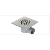 Resim Paslanmaz Yer Sifonu 15X15 Q50 Yandan 