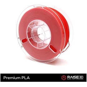 Resim RAISE3D Premium Pla Filament 1.75MM 1kg Kırmızı 