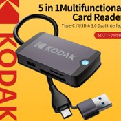 Resim T320 5'i 1 Arada Metal Docking İstasyonu TF/SD/USB 3.0/2.0/Type-C Portları - Dayanıklı Alaşım Tasarım, Kompakt 10.01cm Kablo, Çoklu Cihaz Uyumluluğu ile Akıllı Telefonlar, Tabletler, Laptoplar İçin (OTG Gerektirir), Veri Aktarım İstasyonu|Kompakt Kablo Boyutu|Dayanıklı Alaşım, Smartphone Ekipleri, Çalışma Alanı Organizatörü, Şık Tasarım, Yüksek Kaliteli Üretim, Sağlam Konstrüksiyon, Çokport Adaptörlü, Dijital Gezginler, İş Seyahati Severleri İçin, 