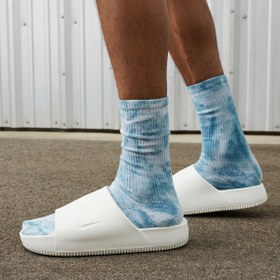 Resim Nike Calm Slide Erkek Beyaz Günlük Stil Terlik FD4116-100 