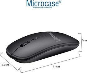 Resim Microcase Xiaomi Pad 6/Pad 6 Pro 11inch Tablet için Bluetooth Klavye + Mouse + Tablet Standı - AL2765 