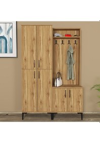 Resim Kalenderdekor1 Kalender Dekor Rose-1-4 Rs04 Portmanto Vestiyer Ayakkabılık 