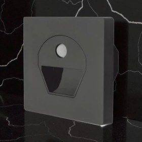 Resim Cata 1W Sensörlü Ledli Koridor Armatürü Siyah Kasa(Günışığı) K2 