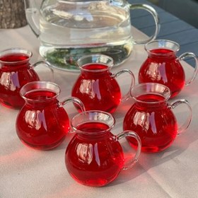 Resim Arow Borosilikat Çay Bardağı 6 Parça 