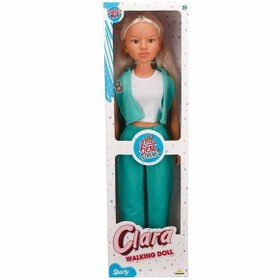 Resim Sunman Oyuncak Yürüyüş Arkadaşım Clara Sporty Walkıng Doll 80 Cm 