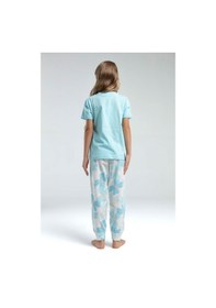 Resim Rolypoly Kız Çocuk Mavi Pijama Takımı 5274-47608 Mavi 