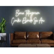 Resim Twins Led Bunu Tutuyorum Çünkü Elimde Şu An Yazılı Neon Tabela Günışığı Model:model:24913366 Gün Işığı 