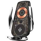 Resim Mi7a Magsafe 15W Kablosuz Şarj Alet Araç Içi Izgara Telefon Tutucu Manyetik Magsafe Kablosuz Wireless Ara 