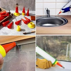 Resim Zmc Bilişim®30 Parça Silikon Kalafat Mastik Alet Seti Mastik Ucu 