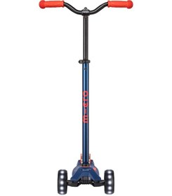 Resim Micro Maxi Deluxe Pro Led 3 Tekerli Işıklı Çocuk Scooter Navy Red Renkli 