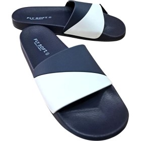Resim Fly Soft S263.071 Erkek Havuz - Plaj ve Günlük Terlik Lacivert - Beyaz 